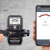 TRAMEX WDTK MOISTURE INSPECTION KIT, CEMX5 used with the extension handle and the Tramex app on a concrete floor